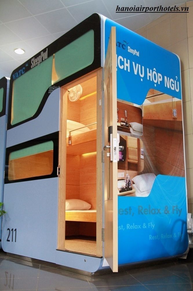 Vatc Sleep Pod Terminal 2 Hotel Noi Bai Exterior photo